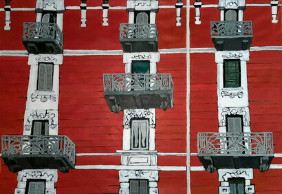Urban Magic Surface  - a Paint Artowrk by marina scognamiglio