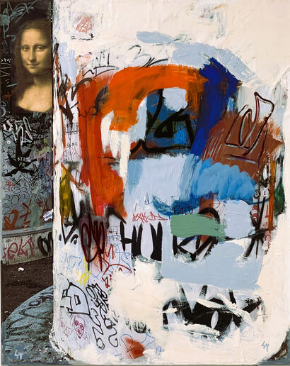Untitled - a Paint Artowrk by Lubica Malovecka