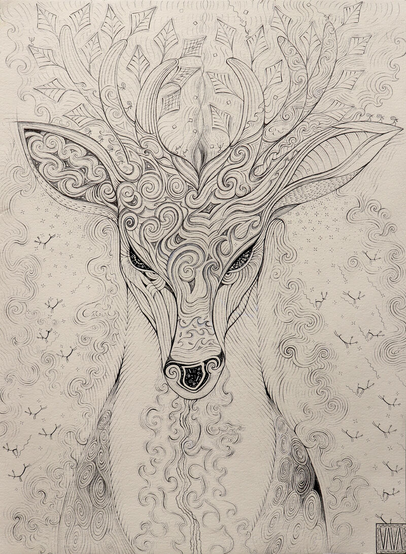 Keeper of the Light - a Paintings by VAVA