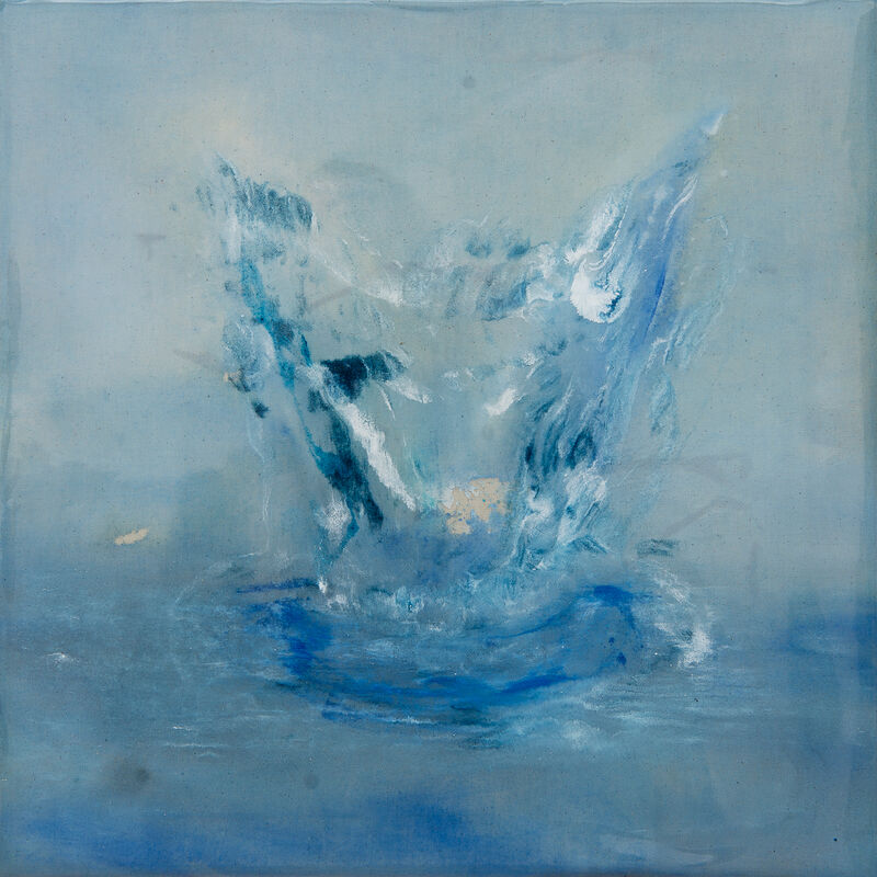 Splashes 4/4 - a Paint by Susanne Meier zu Eissen-Rau