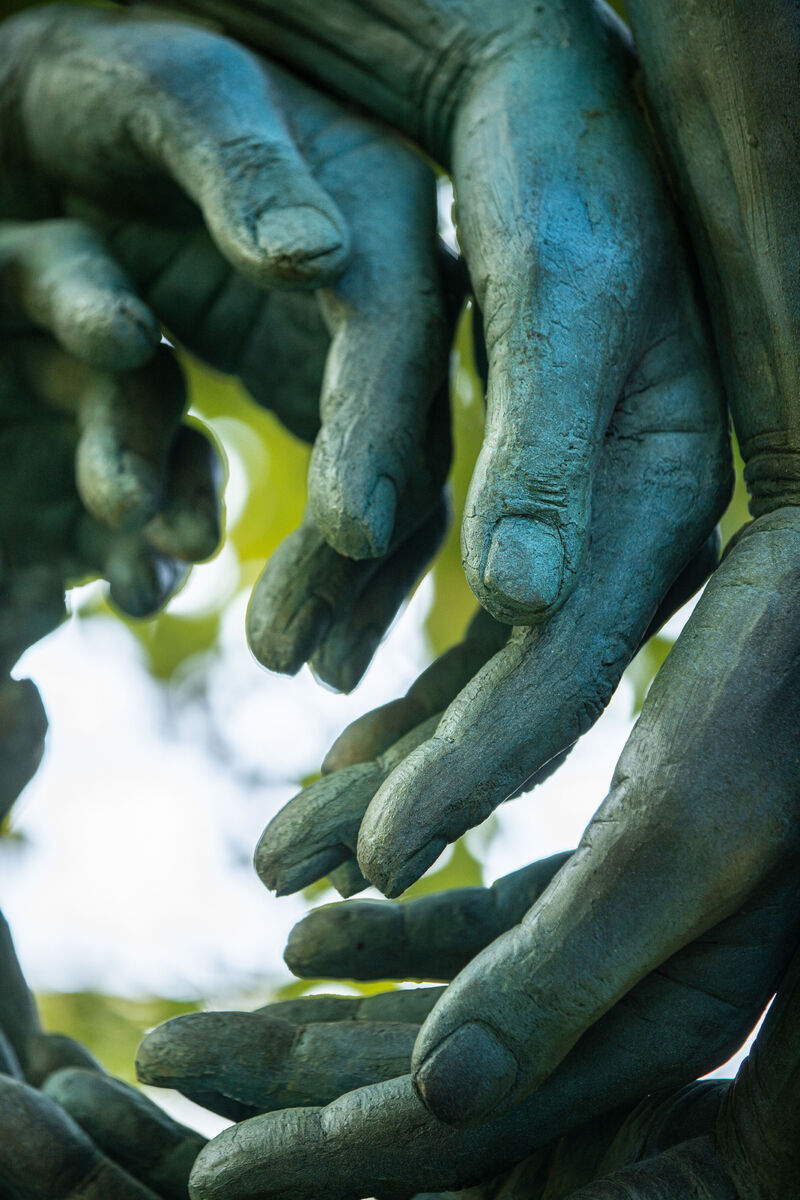 WHIRLWIND- IZANDLA ZIYAGEZANA - a Sculpture & Installation by Anton Smit