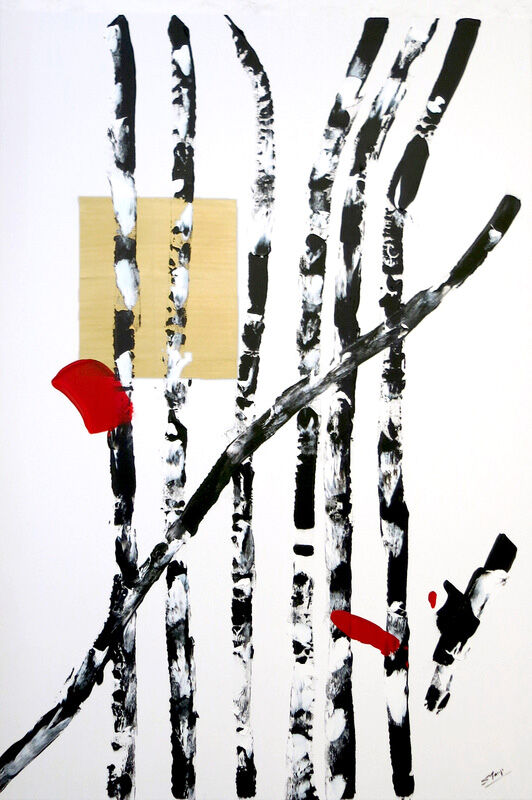 Bamboos - a Paint by Susy Tanji