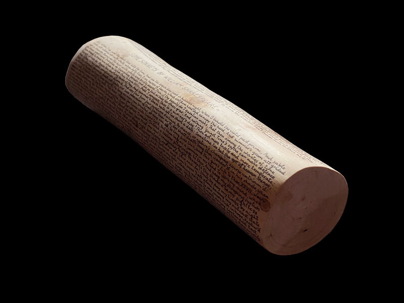 Some sonnets by William Shakespeare - a Sculpture & Installation by Sergio Marchesini