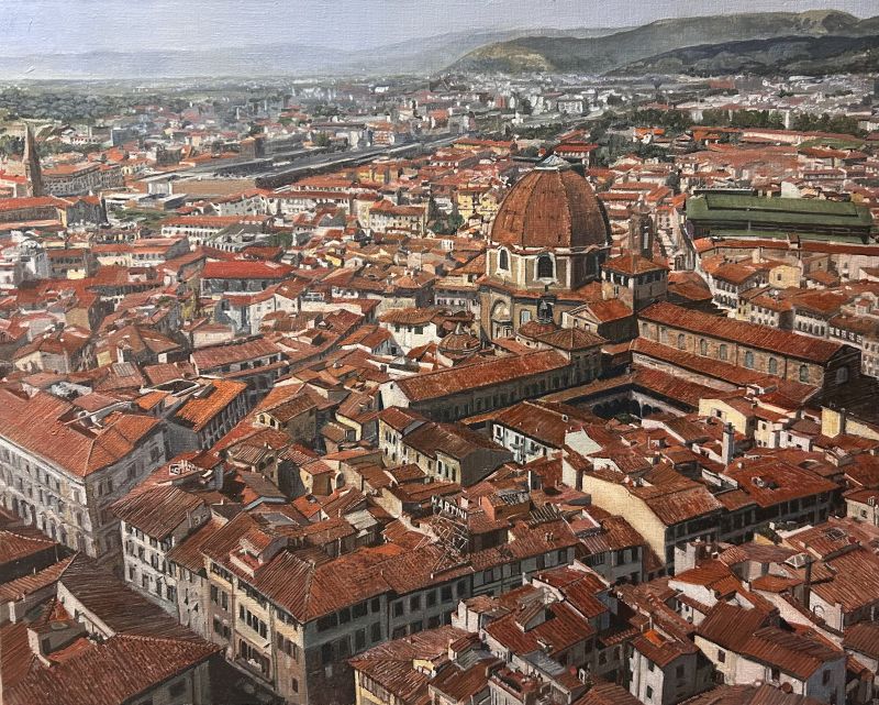 Florence.2 - a Paintings by Daisuke Kurokawa
