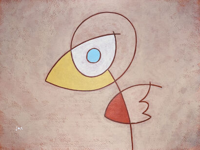 Vicious bird - a Paint Artowrk by J Ahoy