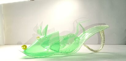 Gemini Crystal Shoes - a Art Design Artowrk by Q+