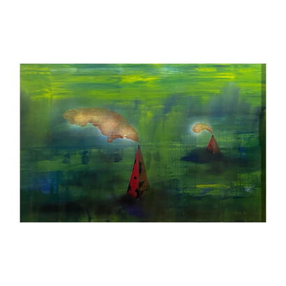 Smoke of the earth - a Paint Artowrk by Mk