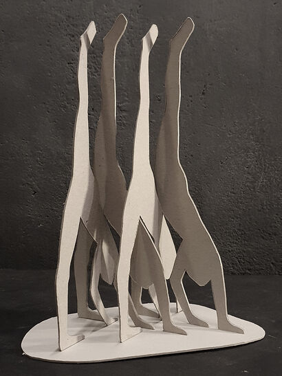 Pas de quatre Nº2 - a Sculpture & Installation Artowrk by Cristian Diez-Sanchez 