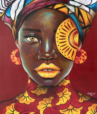 Mali - a Paint Artowrk by Cathycat