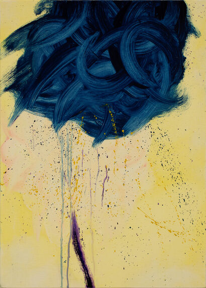 Cercando nuvole dentro me n. 5 - A Paint Artwork by Ernesto Notarantonio