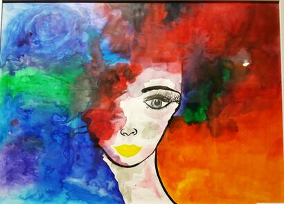 Rise of the Phoenix - A Paint Artwork by Trishna Patnaik