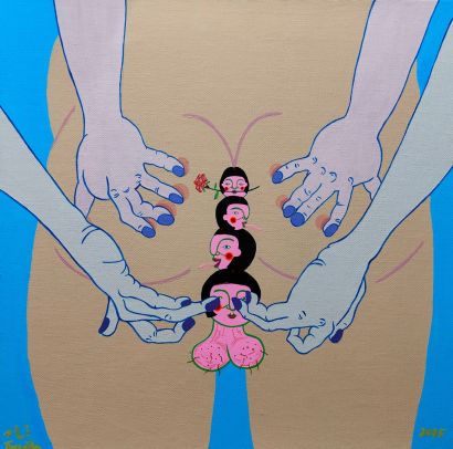 Joyful Self-Revolution - a Paint Artowrk by TengZhu