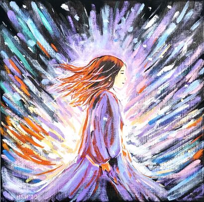 Dawnlight – Grace and Composure - a Paint Artowrk by HsunArt