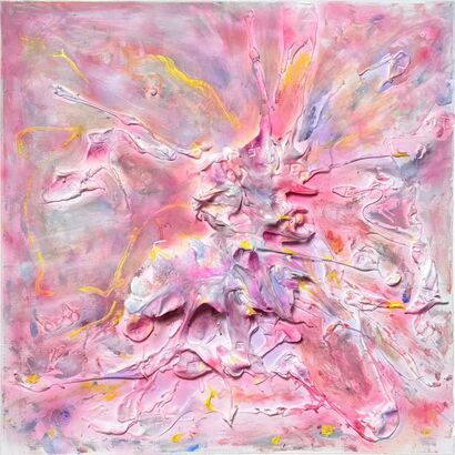 Bloom Inside the Head - a Paint Artowrk by Asmin Ma