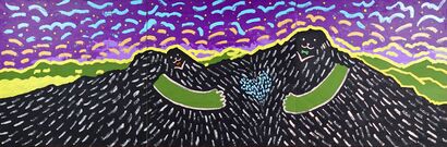 Taiwan’s Highest – Love of Yushan - a Paint Artowrk by HsunArt