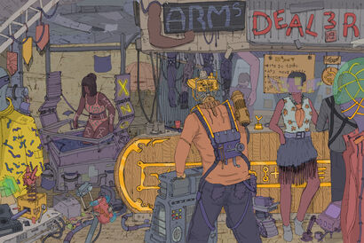 Algorithmic Commerce - a Digital Art Artowrk by Versaphile