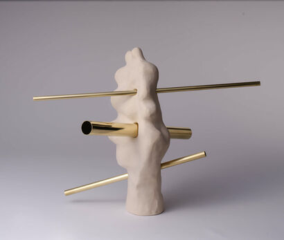 Couple-Couple I (Equilibre I) - A Sculpture & Installation Artwork by  