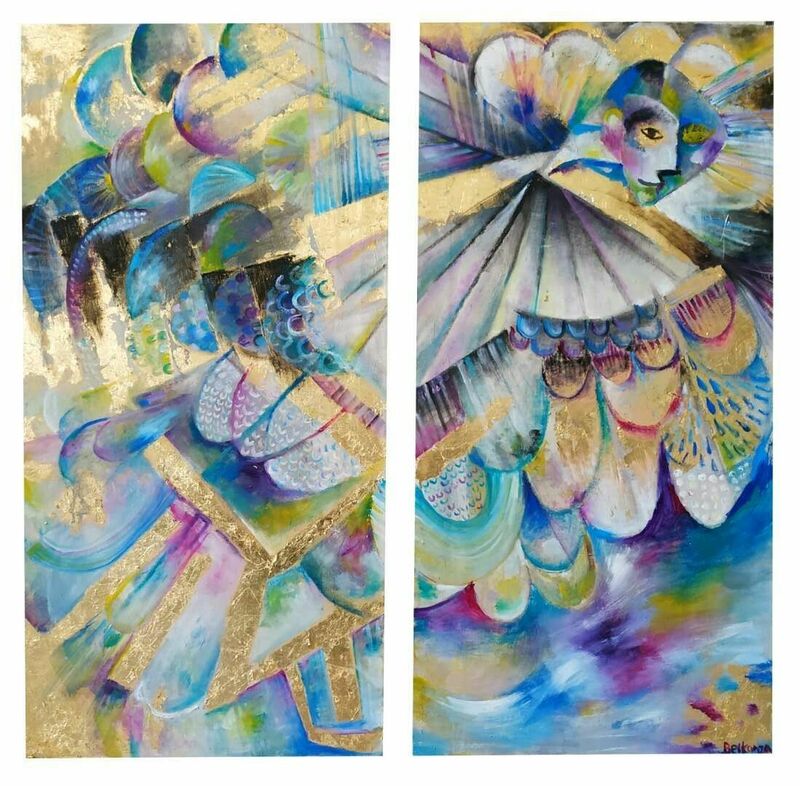 Butterfly man - a Paint by Viviana Bertanza