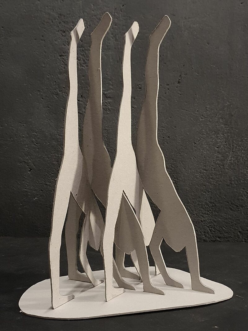 Pas de quatre Nº2 - a Sculpture & Installation by Cristian Diez-Sanchez 