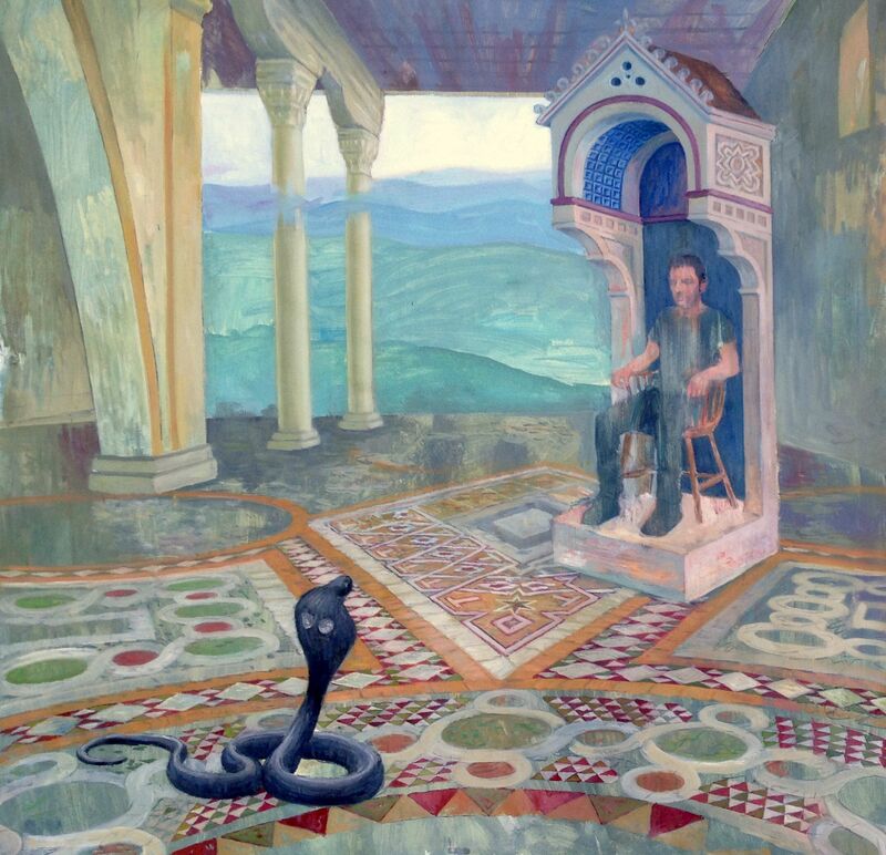 IL doge e il serpente - a Paint by giuliano giagheddu