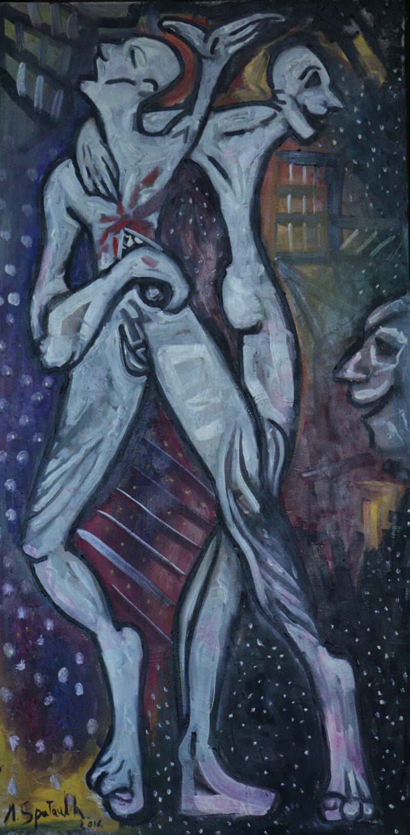 La pugnalata - a Paint by Nicolas