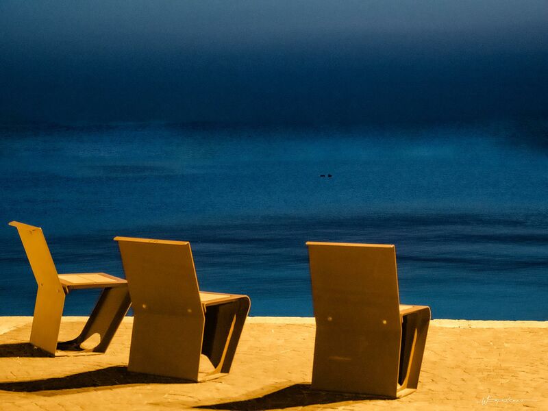 Yellow Chairs - a Photographic Art by Wolfgang Spekner