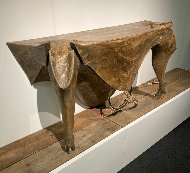 Minotaur - a Sculpture & Installation by Peter Linnett
