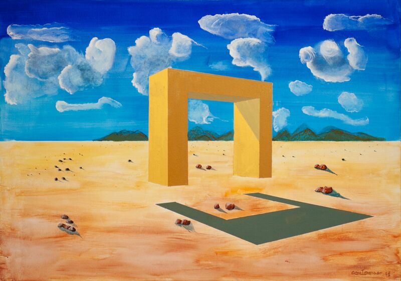 La porta sul tempo - a Paint by Tommaso Como