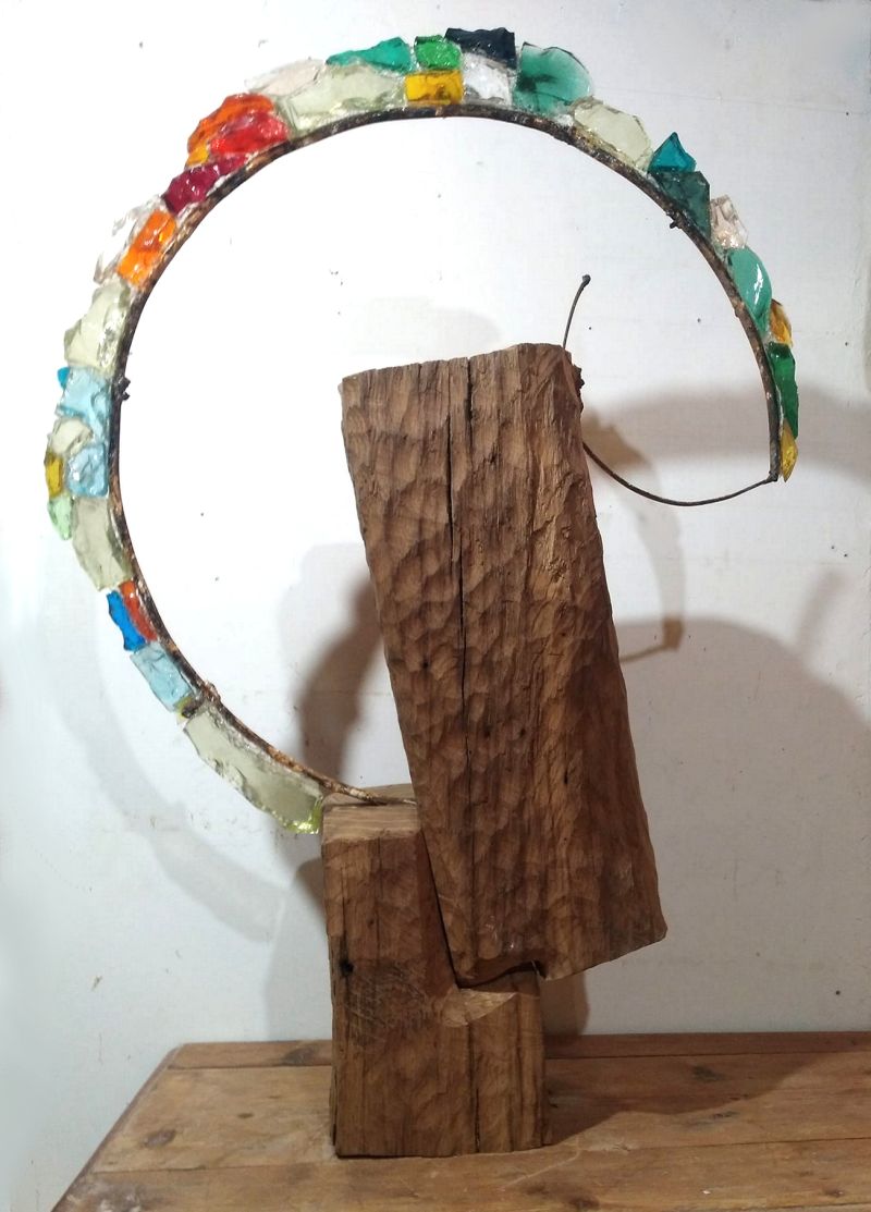 sibemolle felice - a Sculpture & Installation by Sandro Leonardi