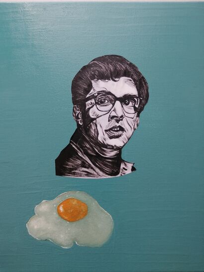 The Egg - A Paint Artwork by George Anastasiadis