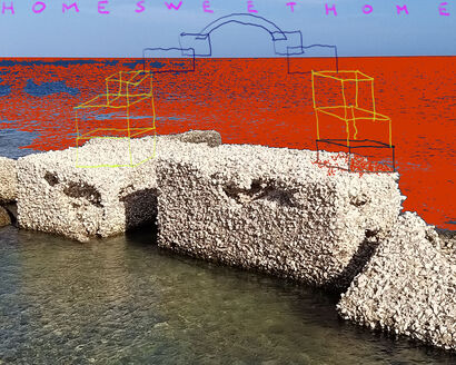 Home sweet home - a Digital Graphics and Cartoon Artowrk by Valter Nebuloni