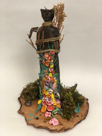 Mother of the forest - a Sculpture & Installation Artowrk by Elham Rafiei