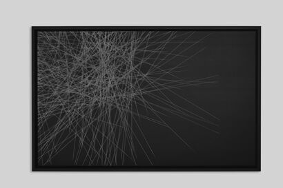 Fluxus Black - a Paint Artowrk by Max Coppeta