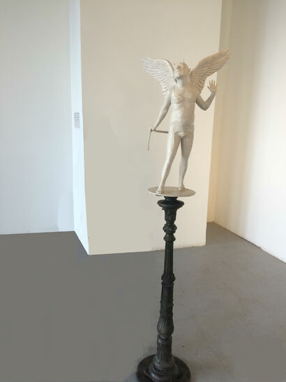 Fallen Angel - A Sculpture & Installation Artwork by Cristián  Meza