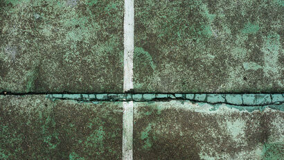 Abstract painting ground lines - a Photographic Art Artowrk by Flup Janssens 