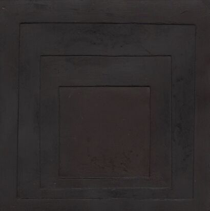 GABRIEL & GAUVAIN - Dark Brown - Infinity - A Paint Artwork by GBRL