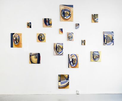 The Eyes of Time - a Paint Artwork by Vineta Kaulača