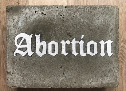 ABORTION - A Paint Artwork by corp0_fluido