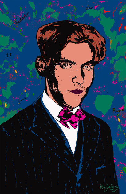 Federico Garcia Lorca - a Digital Art Artowrk by Pablo Guillamon