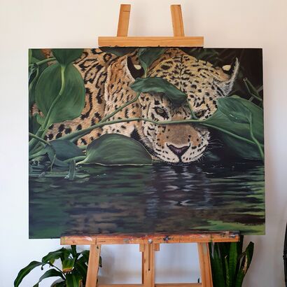 Furtivo - a Paint Artowrk by Natalia Andrada