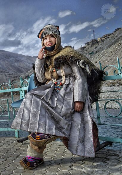 Traditional attire  - a Photographic Art Artowrk by Khadim  Hussain 