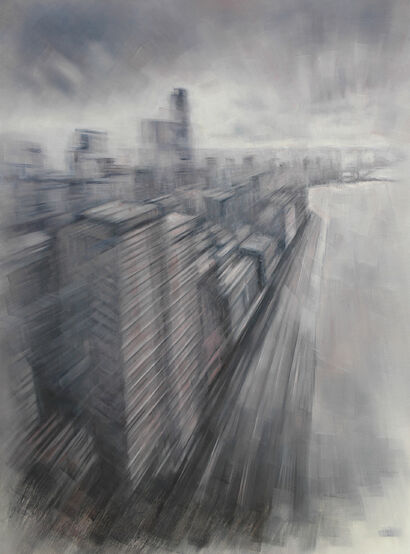 cityscape - a Paint Artowrk by marco longo