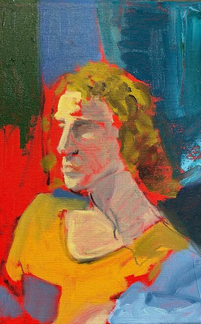 Luka - a Paint Artowrk by Geliia Riu