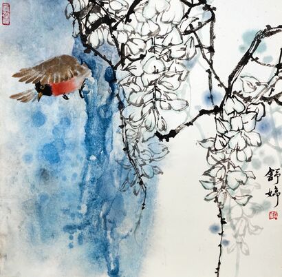 流光 - A Paint Artwork by Weng ShuTing