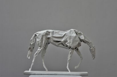 Run - A Sculpture & Installation Artwork by Yang Dong