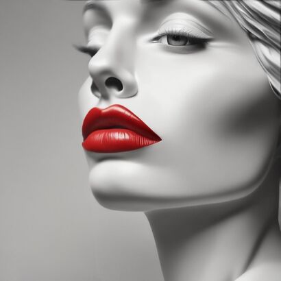 Lips - a Digital Art Artowrk by Olady