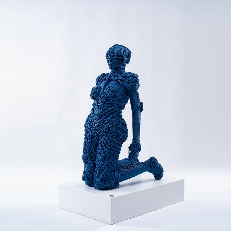 ANNODATO IN BLUE - a Sculpture & Installation by La Giacco
