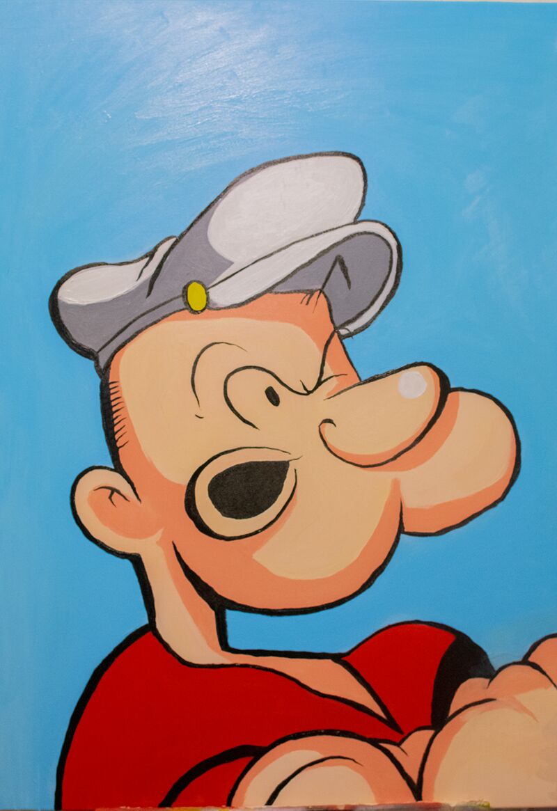POPEYE (DON'T SMOKE) - a Paint by SOME