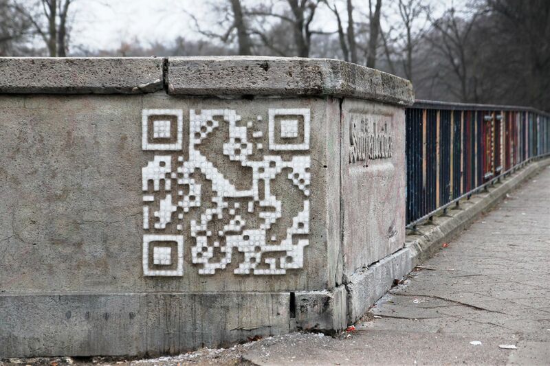 ice stickers - a Urban Art by Jacob Rainer