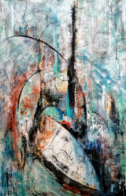 Ocean of Dreams - a Paint Artowrk by Karine Andriasyan